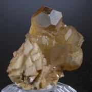Fluorite - cubo-octahedral crystals on Dolomite