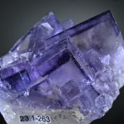 Fluorite - zoned, new find from southern Illinois