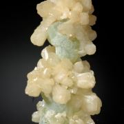Stilbite on Prehnite 