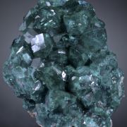Dioptase with minor Calcite