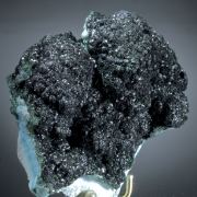 Malachite crystals on Chrysocolla