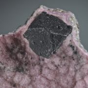 Kolwezite pseudo after Cuprite crystal on Co Dolomite