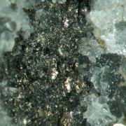 Or avec coloradoite, hessite et sylvanite dans du quartz / Localité - Mine Bessie G, comté de La Plata, Colorado