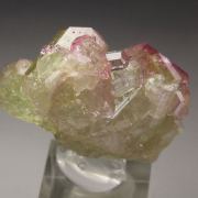 gem VESUVIANITE with RASPBERRY CAPS