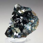 gemmy LAZULITE twinned, QUARTZ