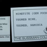 Mimetite (Gem Pocket 1971)