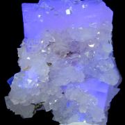 Fluorite, quartz