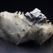 skeletal GALENA, QUARTZ