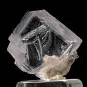 Fluorite - cube with beveled edges