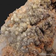 Quartz and Svanbergite with Rutile and Topaz