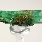 gem BERYL var. EMERALD bi-terminated