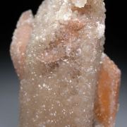 Quartz on Calcite on Danburite