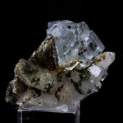 Fluorite, Quartz.