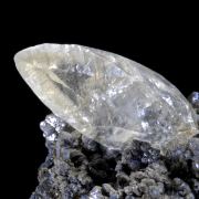 Calcite on Galena and Chalcopyrite