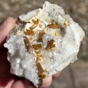 Vanadinite with Calcite