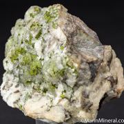 Duftite in Calcite