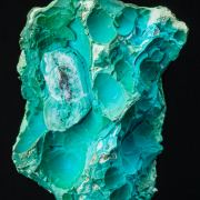 Malachite on Chrysocolla