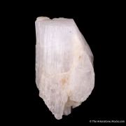 Hambergite (twinned) with Quartz