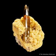 Baryte on Calcite