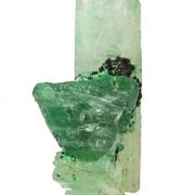 Cerussite Included By Malachite