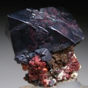 Cuprite with Silver, Copper