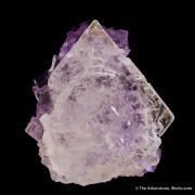 Fluorite on Celestine