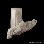 Microcline with Beryl var. Aquamarine