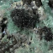 Murdochite, Aurichalcite, Caledonite, Malachite Zincolibethenite?