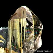 Hematite with Rutile and Quartz