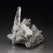 HUBNERITE, QUARTZ