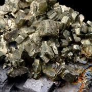 Marcasite on Galena