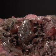 Roselite & Calcite (Cobaltoan) w. Goethite
