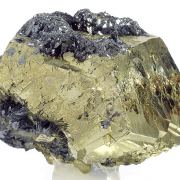 Pyrite, hematite