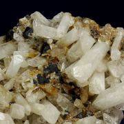 Danburite with Bornite