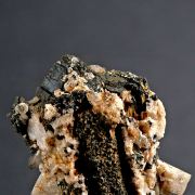 Aegerin, Orthoclase, Quartz - Mt. Malaso, Zomba, Malawi