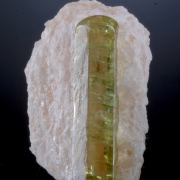Apatite- gem clear in Calcite