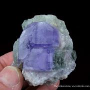 Fluorapatite on Apatite (Fluorescent)