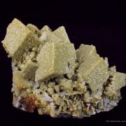 Siderite Paramorphs, With Quartz, on Galena