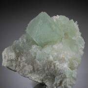 Fluorite on Quartz