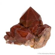 Quartz included by Hematite