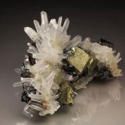 CHALCOPYRITE, QUARTZ