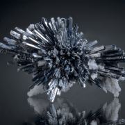 Stibnite - radiating flower form