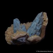 Baryte on Calcite