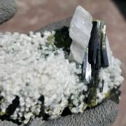 Epidote with Calcite and Albite
