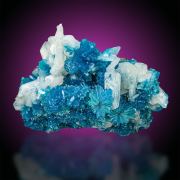 Cavansite  on Stilbite
