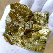 Sphalerite on Calcite with Tennantite