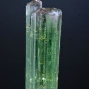 Elbaite- gem crystal cluster