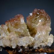 Mimetite and Calcite over Wulfenite 