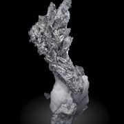 Allargentum after Dyscrasite on Calcite
