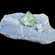 Fluorite, quartz MONGOLIA